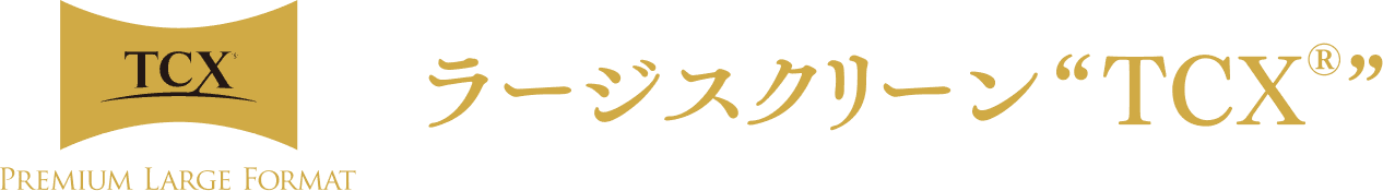 ラージスクリーン「TCX」